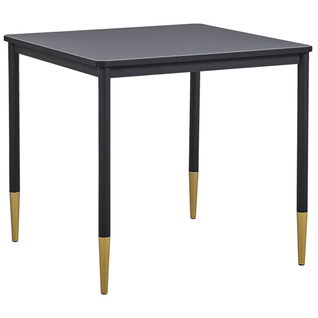 Table De Salle à Manger - Table De Repas Shalford Noir 80 Cm 80 Cm