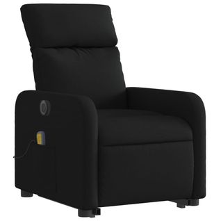 Fauteuil Relax - Fauteuil Inclinable - Fauteuil De Relaxation Électrique Noir Tissu We255