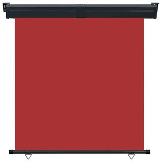 Store Banne - Auvent Latéral De Balcon 175x250 Cm Rouge At99