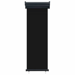 Store Banne - Auvent Latéral De Balcon 65x250 Cm Noir At103