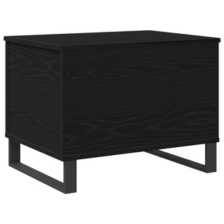 Table Basse - Table De Salon Avec Plateau Relevable Noir Chêne 60x44,5x45 Cm Bois D'ingénierie Z45