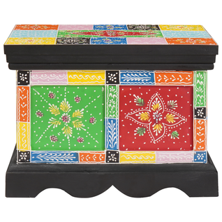 Coffre De Jardin Boîte De Rangement - 40x30x30 Cm En Bois Massif Fr16141