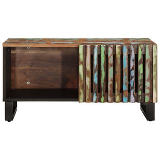 Table Basse - Table De Salon 80x51x40 Cm Bois Massif D'acacia