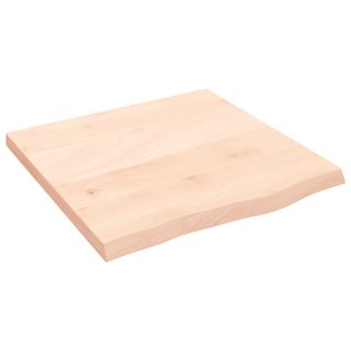 Étagère Murale - Étagère Flottante 60x60x(2-4) Cm Bois De Chêne Massif Non Traité Em68