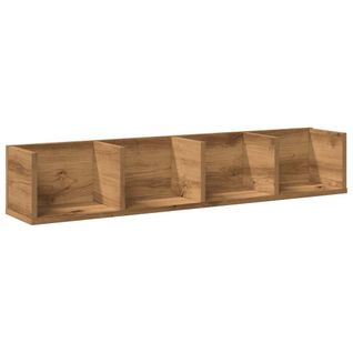 Étagère Murale - Étagère Flottante à Cd Chêne Artisanal 100x18x18cm Bois Ingénierie Em90