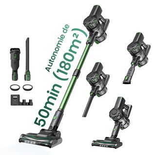 Blitz V9 Pro-40kpa/500w Aspirateur Balai Sans Fil-50min Autonomie-écran LED