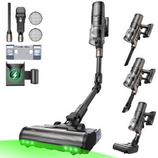 Aspirateur Balai Sans Fil - P020 Onepass - 70 Min/70kpa/680w - Tube Pliable - Avec Réservoir D'eau