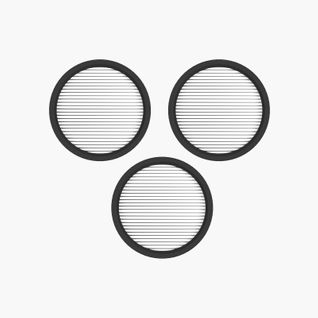 Hepa Pour U18 Pro, Filtre De Rechange Pour Aspirateur, 3 Pièces