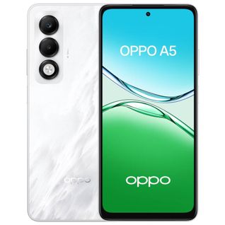 Smartphone Oppo A5 6.67"  Double Sim Android 15 4g USB Type-c 6 Go 128 Go 6000 Mah Blanc