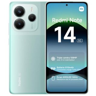 Smartphone   Redmi Note 14 5g 8 256 Coral Green