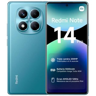Smartphone Xiaomi Redmi note 14 pro bleu 512Go