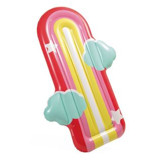 Matelas Gonflable "nuage 70's" 175cm Multicolore