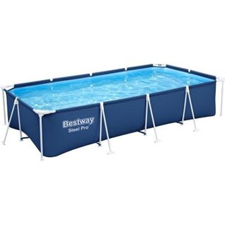 Piscine Hors Sol Tubulaire Steel Pro™ - 400 X 211 X 81 Cm - Rectangulaire