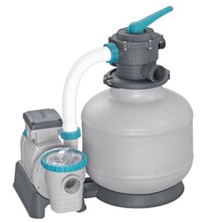 Filtre à Sable / Pompe De Filtration Pour Piscine Jusqu'a 66 M3 - -11 355 L/h - Avec Préfiltre