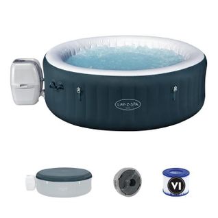 Spa Gonflable Bestway - Lay-z-spa Miami - 140 Airjets - 196 X 66 Cm - 4 à 6 Places - Rond