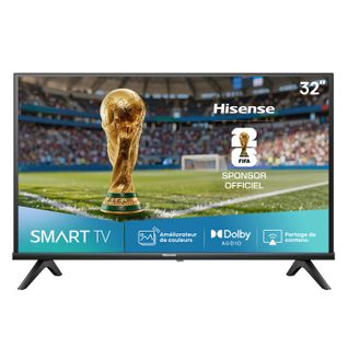Téléviseur HD 32'' 80cm HISENSE 32A4Q Noir