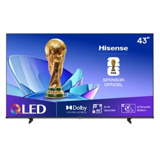 HISENSE Téléviseur 4K QLED 43'' 108 cm 43E77Q