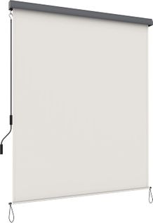 Store Vertical 2.5 X 1.6 M Pour Balcon, Terrasse, Extérieur, Étanche, Beige