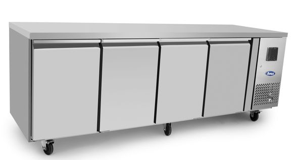 Table Réfrigérée Positive 4 Portes - Profondeur 600 -