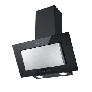 Hotte Inclinée 370m³/h Classe A Acier Inoxydable Noir Cbcb6736d-ow