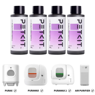 4 Recharges Purifiantes Pour Litière Automatique 4x50ml
