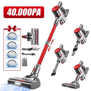 Aspirateur Balai 40000pa,55min D'autonomie, Puissant 5en1 ,capacité 1.3l