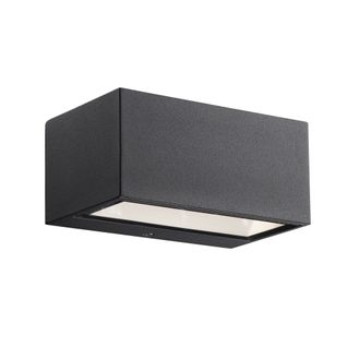 Applique Murale Nene  Métal Noir, H.6.4 - Ip54 - LED Module / Extérieur