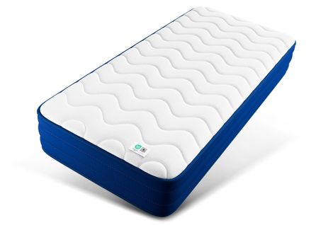 Matelas Ressorts Ensachés,180x200 Cm,22 Cm,7 Zones,dureté Moyenne H3