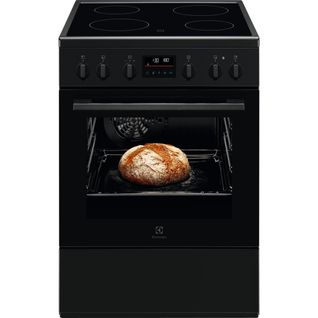 Cuisinière vitrocéramique ELECTROLUX EKR648923K 4 foyers Noir