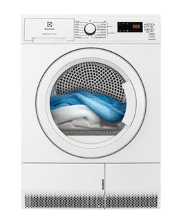 Sèche-linge Pompe à Chaleur 60cm 8kg Blanc - Edhf4812ac