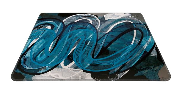 Tapis De Souris Gaming Xtrfy Gp4 - Street Blue Large