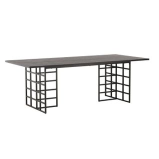 Table à Manger Design "ystad" 220cm Noir