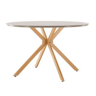 Table à Manger Ronde Piazza" 120cm Gris