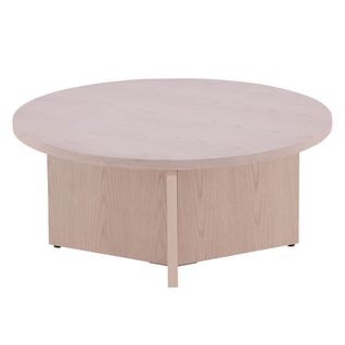 Table Basse Ronde "salto" 65cm Naturel