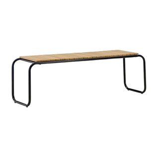 Banc De Jardin En Aluminium Et Acacia Holmbeck