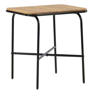 Table De Jardin En Bois "holmbeck" 88cm Naturel