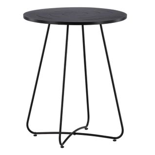 Table De Jardin En Métal "bacong" 74cm Noir