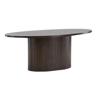 Table Basse En Mdf Bianca Ovale