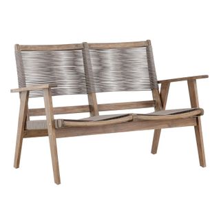 Canapé De Jardin 2 Places "little John" 120cm Marron