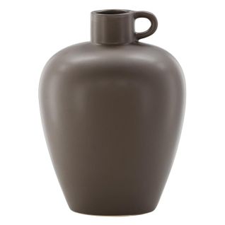 Vase Urne En Céramique "cent" 33cm Marron