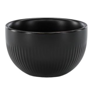 Bougeoir Design En Céramique "posh" 9cm Noir