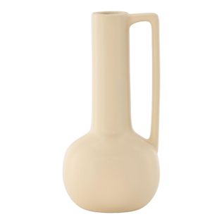 Vase Design En Céramique "allis" 36cm Jaune