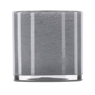 Photophore Déco "gloria" 12cm Gris Clair