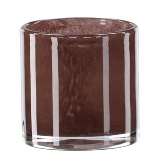 Photophore Déco "gloria" 8cm Marron
