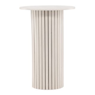 Table De Bar "härön" 70cm Blanc