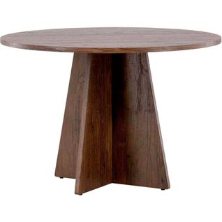 Table De Repas Ronde ?110 Cm Bootcut Mocca