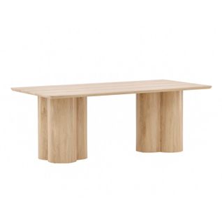 Table Basse Design "olivia" 120cm Naturel