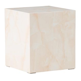 Table D'appoint Design "york" 45cm Jaune Clair