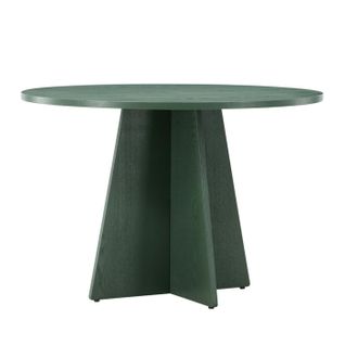 Table à Manger Ronde "bootcut" 110cm Vert