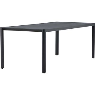 Table Extérieure En Aluminium 200 X 90 X 72 Cm Giardini Noir